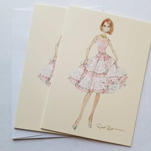❗Barbie Notecards and Envelope Set By Robert Best❗ - Picture 2 of 3